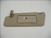 2014 2015 2016 Mercedes Benz E250 E350 E400 E550 E63 AMG Left Driver Side Sun Visor, Beige A2128100101 8S63 ; A21281001018S63 ; 21281037108S63 ; A2128100510 OEM OE