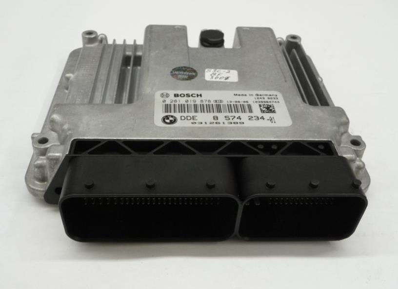 Ecm модуль контроля двигателя dme dde bmw e87