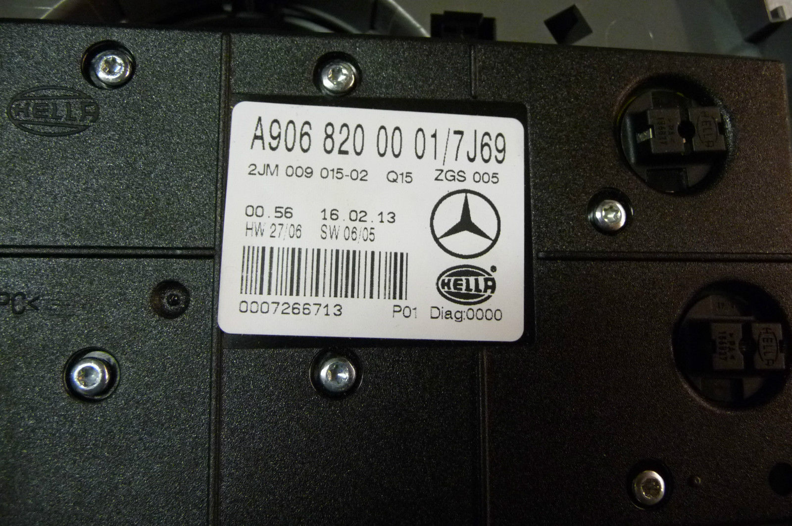 Mercedes Benz Sprinter Interior Lamp Light A9068200001 7J69 OEM OE LA