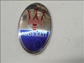 2014 2015 2016 2017 2018 Maserati Ghibli Quattroporte Front Bumper Oval Emblem Logo Badge 670003762 OEM OE