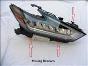 2019-2020 Nissan Maxima Right Full LED Headlight 26010-9DJ0B missing brackets OE
