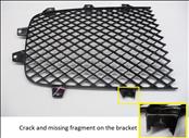 2012 2013 2014 2015 2016 2017 2018 Bentley Continental GTC GT Front Right Grille Mesh Glossy Black 3W3853684A OEM OE