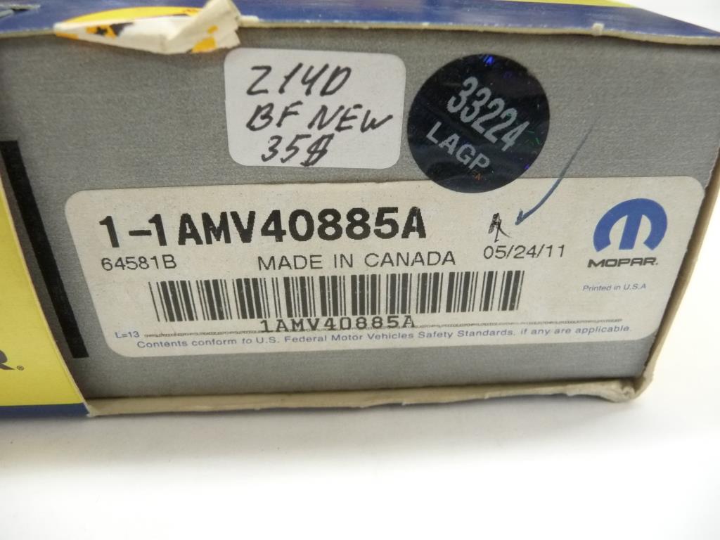 Mopar Disc Brake Pad Set, Magneti Marelli 1AMV40885A ; 7762-D885 OEM A1 ...