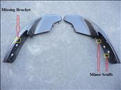 2016 2017 2018 2019 McLaren 540C 570S 570GT Front Bumper Right & Left Blade Panel with Protection Plates 13A2626CP 13A2628CP OEM 