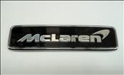 McLaren 720S 570S Front Hood Emblem Black Badge 1211A9383CP Used OEM OE