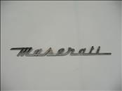 2014 2015 2016 2017 2018 Maserati Ghibli Levante Rear Lid Emblem Logo Badge 670037278 OEM OE