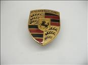 2008 2009 2010 Porsche Cayenne Bumper Emblem with Mounting Base Plate 95555960002 7L5853600 OE