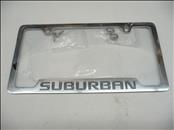 2015 2016 2017 2018 Chevrolet Suburban 1500 License Plate Frame 19330385 OEM OE