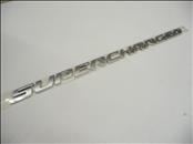 2019 2020 Dodge Challenger Charger "Supercharged" Emblem Nameplate 68239549AA OEM OE