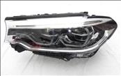 2017-2018 BMW G30 540i 530i M550i Left Driver LED Adaptive Headlight 63117214965; 7439197-04 OEM