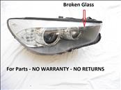 2010 2011 2012 2013 2014 2015 BMW F07 5 Series GT Gran Turismo Headlight Bi-Xenon Adaptive Right Passenger side