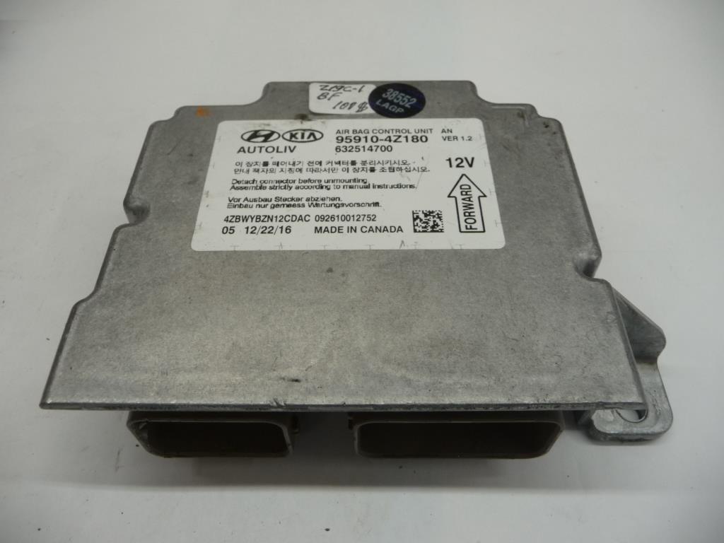 20172018 Hyundai Santa Fe Sport SRS Control Module Unit 959104Z180