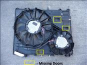 2016 2017 2018 2019 2020 Land Rover Range Rover, Discovery Engine Cooling Fan Assembly HPLA-8C607-BE OEM OE