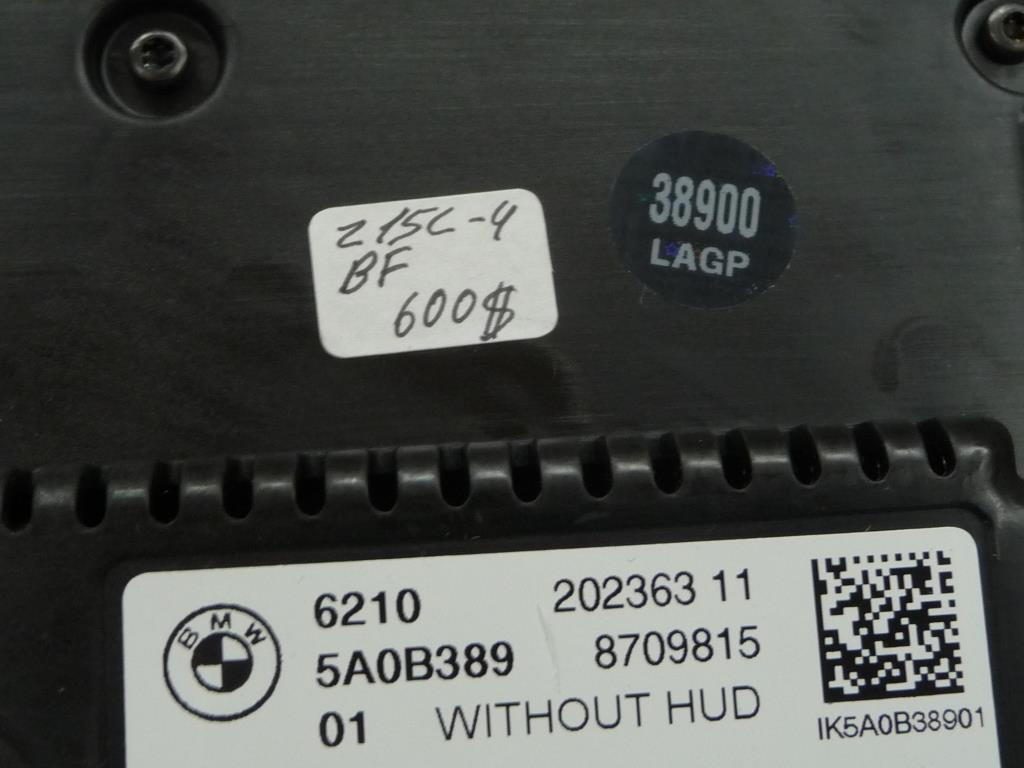 20192021 BMW G20 G30 G01 330i 530i X3 Instrument Cluster 62105A0B389 OEM A1 LA Global Parts