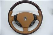 2008 2009 2010 2011 2012 2013 2014 Maserati GranTurismo Steering Wheel with safe bag Pearl Beige 23811332 OEM OE