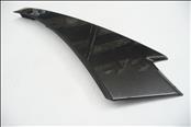 2016 2017 2018 2019 McLaren 570s Coupe Right Passenger side 1/4 Quarter Panel Rear Fender Upper under Glass Trim Molding Panel Cover Dark Metallic Grey