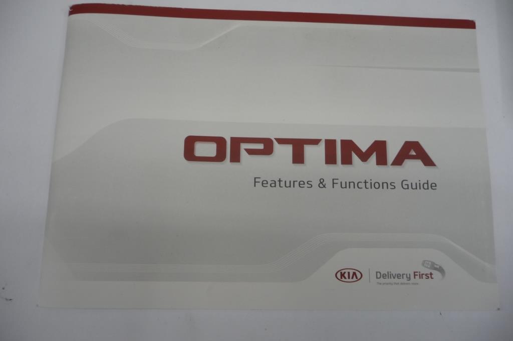 18 Kia Optima Owners Manual User Guide Operator Book With Case ID4OEU77B OEM A1 LA Global Parts