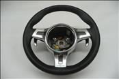 2010 2011 2012 2013 2014 2015 2016 2017 2018 Porsche Cayenne, Panamera Steering Wheel, Black 97034780390A34 OEM OE