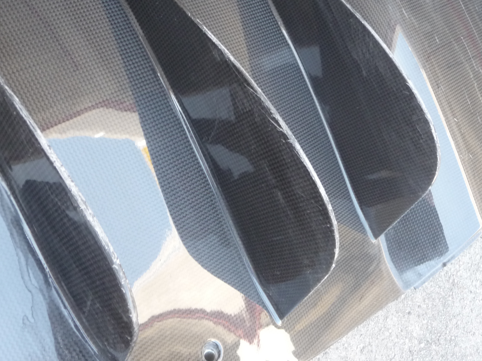2010-2015 Ferrari 458 Italia Spider Rear Bumper Lower Carbon Fiber ...