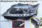 2013 2014 2015 Lexus RX350 RX450h Left Driver Halogen Bare Headlight Lamp 81150-0E150; 811500E150 OEM