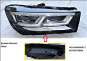 2017 2018 17 18  Audi Q5 SUV Right Passenger side LED Bare Headlight 80A941034B; 80A.941.034.B OEM OE