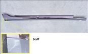 2014 2015 2016 2017 2018 2019 Maserati Quattroporte Right Passenger Rocker Panel Skirt Molding 670010639; 673000022 OEM OE
