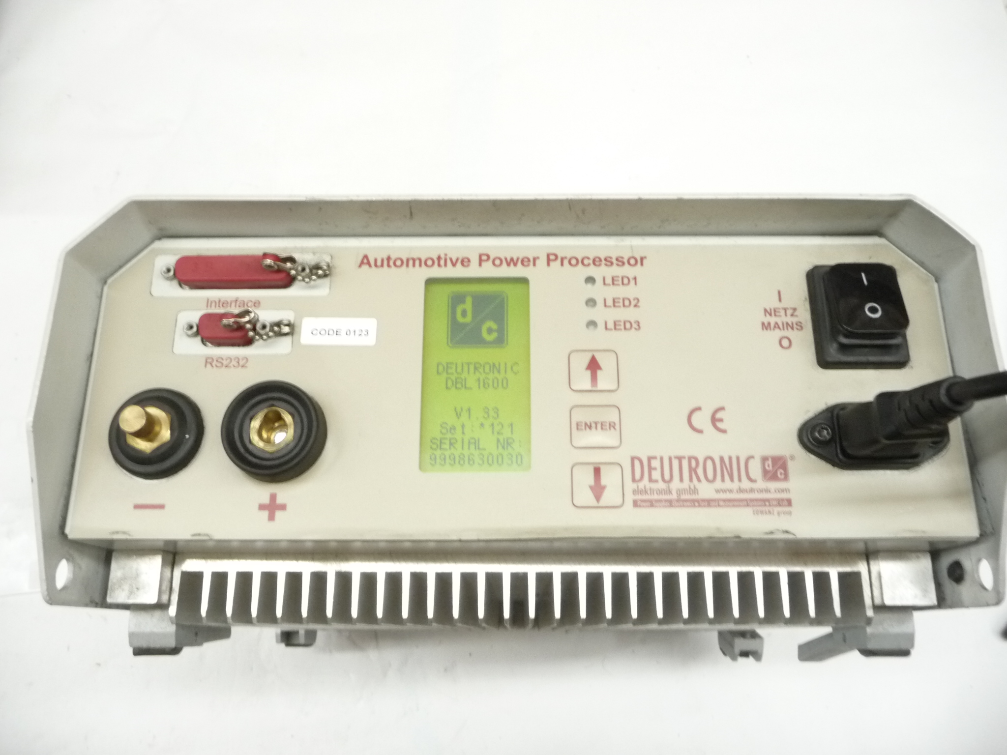 DBL160014 Automotive Power Processor charger for vehicles starter battery LA Global Parts