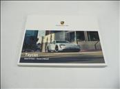2021 Porsche Taycan Drivers Manual WKDY1A002121 OEM OE
