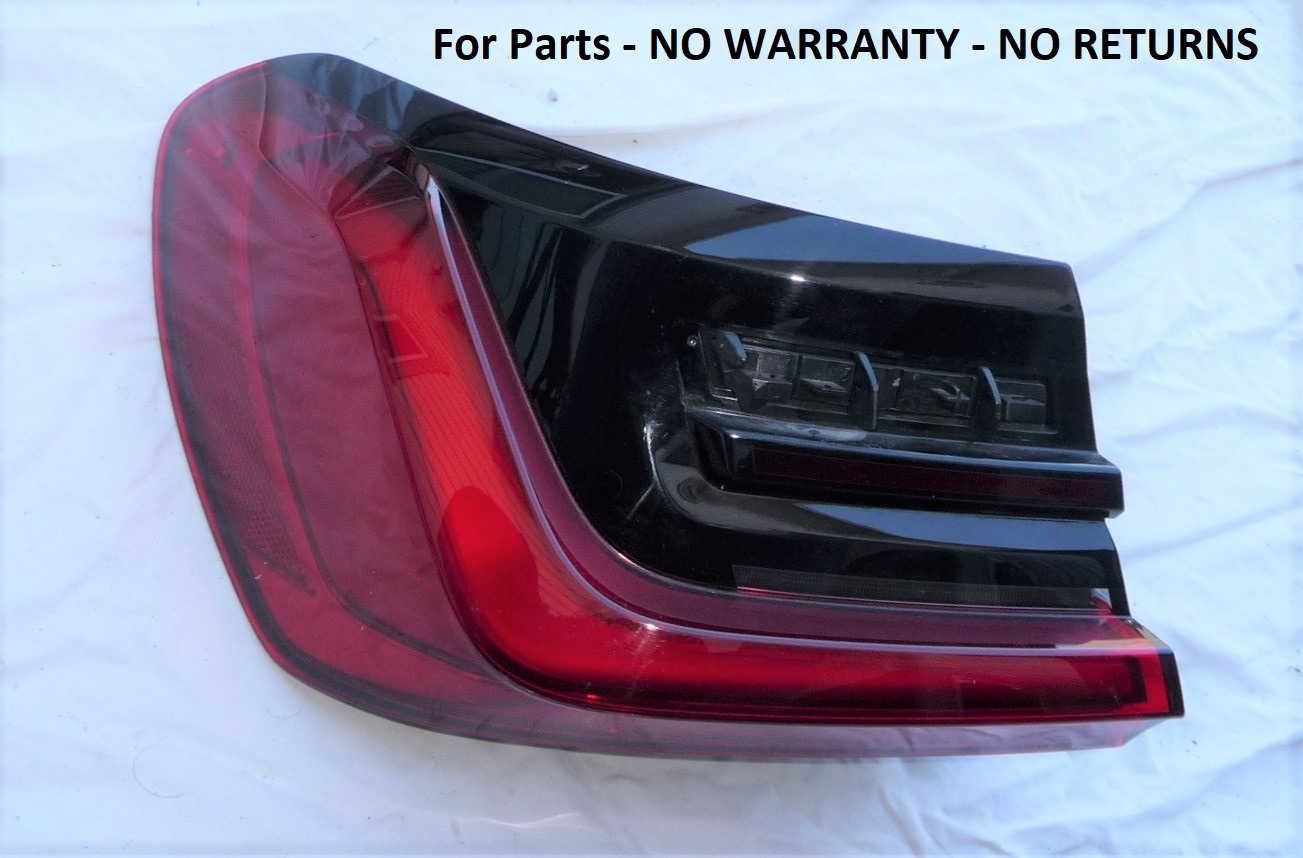 2021 BMW G11 G12 Rear Left Driver Side Tail Light 63217481201 OEM Bad
