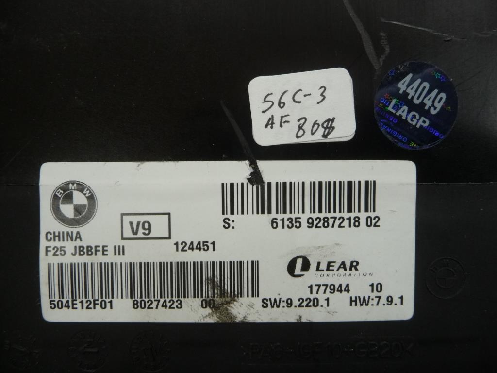 GENUINE BMW X3 F25 2010-2014 HANDBOOK OWNERS MANUAL WALLET NAVI PACK H-487 