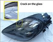 2019 2020 Porsche Cayenne Turbo GTS Black Reflector Left Driver Side FULL LED Bare Headlight Lamp 9Y0941035K; 1EX014447-03; 9Y0941077K OEM OE