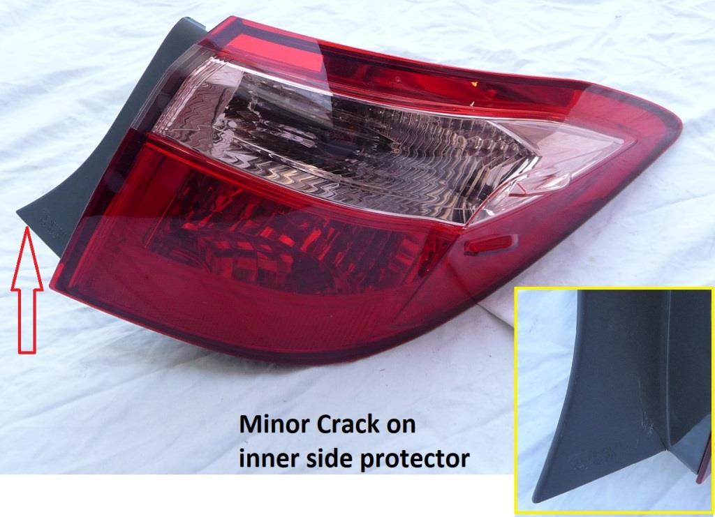REPLACEMENT PASSENGER SIDE OUTER REAR TAIL LIGHT FOR 2014-16 COROLLA  8155002751