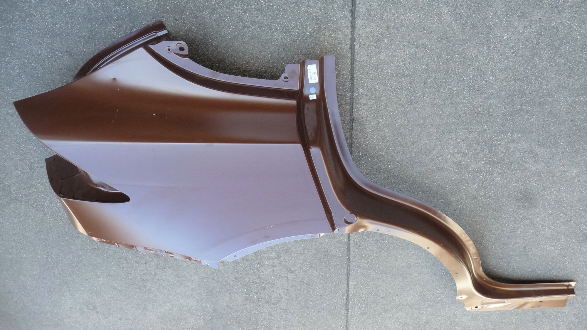 21-22 Tesla Model X Rear Right 1/4 Quarter Fender Wing Panel 1680208-S0 ...