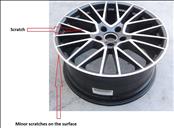 2020 2021 Porsche Cayenne 21" RS Spyder Front Rim Wheel 9.5JX21H2 9Y0601025BF OEM