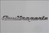 2014 2015 2016 32017 Maserati Quattroporte QTP Rear Trunk Lid Emblem Badge Logo 670006892 OEM OE