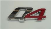 2014 2015 2016 Maserati Quattroporte Ghibli Trunk Emblem Logo Badge "Q4" 670008101 OEM OE