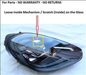 2016 2017 2018 Porsche Cayenne Turbo S GTS GT4 Right LED headlight Part # 7P5941774J; 958941774B; 958 631 286 02 For Parts or Repair