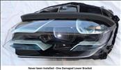 2020-2021 Porsche Taycan Left Driver LED Matrix Bare Headlight W/Variable Light Distribution, w/o darkened lamps. Part # 9JA941681D;