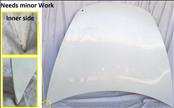 2016 2017 2018 2019 Tesla Model 3 Front Hood Bonnet Cover 1081390-E0-B OEM Minor Dents