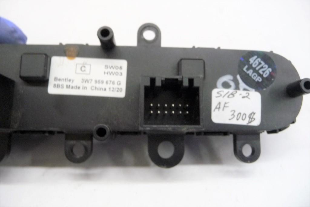2012-2018 Bentley Continental GTC Switch Unit 3W7959676G OEM A1 | LA ...