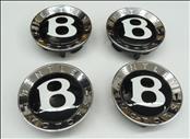 2012 2013 2014 2015 2016 2017 2018 Bentley Continental GT GTC Wheel Cap, Trim Ring, Set of 4 3W0601159M OEM OE