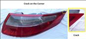 2005 2006 2007 2008 2009 Porsche 911 Right Passenger Light Taillight Red/Clear Lens 99763148605 OEM OE