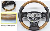 2016 2017 2018 2019 2020 2021 2022 Lexus RX350 RX450h Steering Wheel Assembly, Brown/Bamboo 451000E451E1 OEM OE
