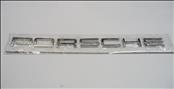 2012 2013 2014 2015 2016 2017 2018 2019 Porsche 911 Rear Bumper Chrome Emblem Badge Nameplate 99155923500 OEM OE