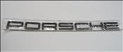 2014 2015 2016 2017 2018 2019 Porsche 911 Rear Black Matt Nameplate Badge Emblem 99155923590 OEM OE