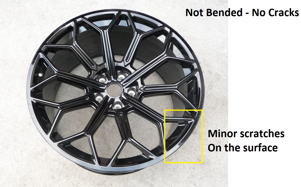 20192022 Urus Rear 22"x11.5" Auriga Rim 5x130 4ML601025S