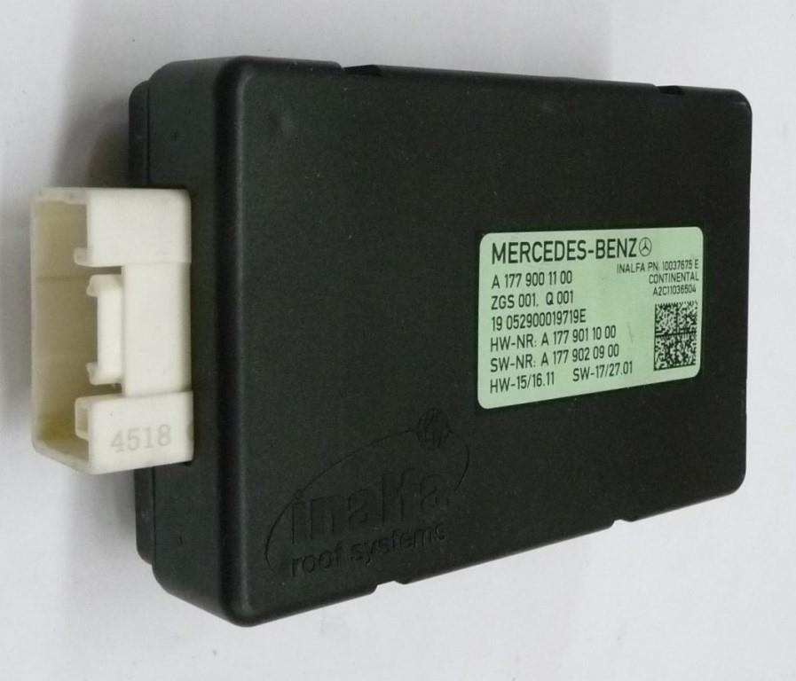 20182019 Mercedes Benz W177 A200 Sunroof Control Module Unit