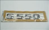 2014 2015 2016 2017 Mercedes Benz W222 S550 Rear Deck Lid Emblem Nameplate 2228170915 OEM OE
