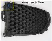 2017 2018 2019 Jaguar F-Pace Front Lower Grille Left Driver HK8M-8B289-CA OEM