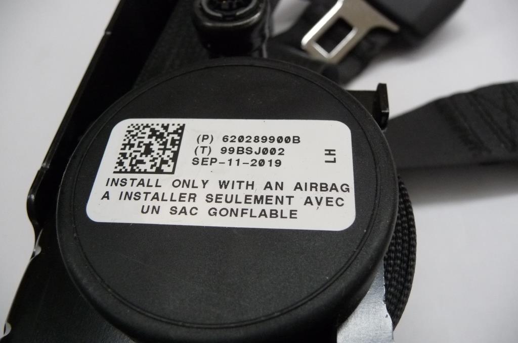 Front Left Driver Seat Belt Retractor Assembly For 2011-2016 Cadillac SRX – Tan OEM Used By Cadillac